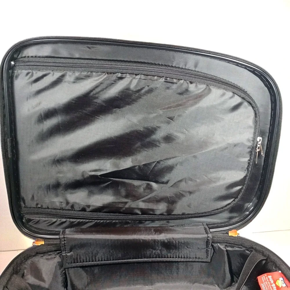 Angry Birds Kids Rolling Suitcase Carry On Luggage Bag Hard Shell Front 2-Wheel